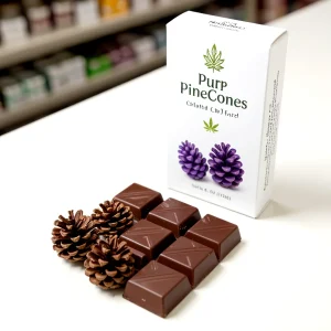 Purple Pinecone Truffles